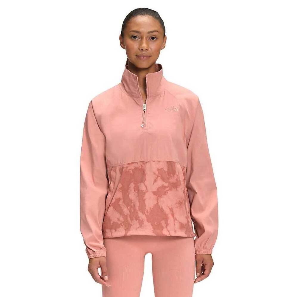 THE NORTH FACE Class V Windbreaker Jacket Pink Rose Tie Dye Camo Sz M $119 P43